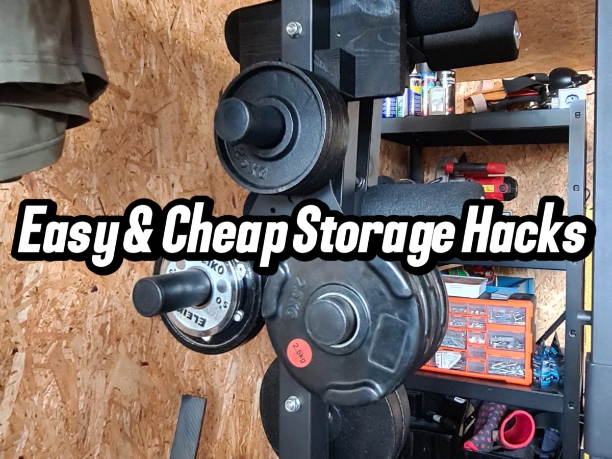 Easy & Cheap Storage Hacks for Home&nbsp;Gyms