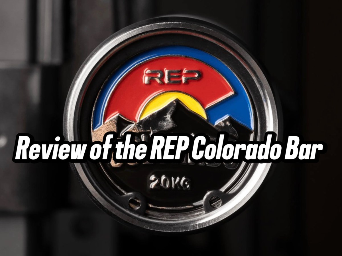 REP Colorado Bar Review. A True Home Gym&nbsp;Barbell