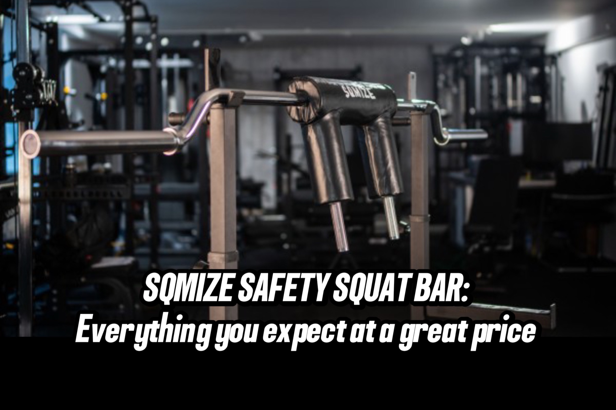 Great Budget Safety Squat Bar: Sqmize OBSB ELITE Q91