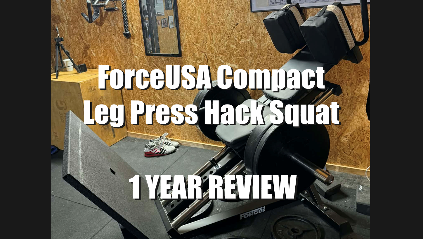 ForceUSA Compact Leg Press Hack Squat Review – They were so close to nailing it!