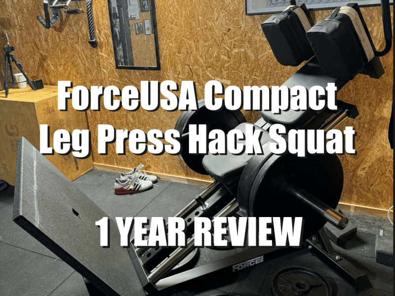 ForceUSA Compact Leg Press Hack Squat Review – They were so close to nailing&nbsp;it!